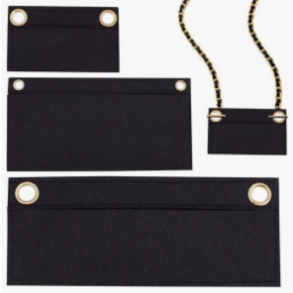 Purse Bag Organizer Felt Insert for Wallet to convert into a crossbody bag!